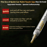 Lápiz Reparador de Arañazos para Autos Mitsubishi, Color OEM |   Kit de Reparación de Pintura para Automóviles con Capa Transparente