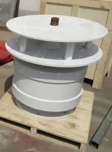 เครื่องกำเนิดไฟฟ้าพลังงานลมแบบแนวตั้งออลอินวันเฟสเดียวสามเฟสพร้อมแอพ Wifi 3KW หรือที่เรียกว่า 15KW 10KW 5KW แบบแกนหมุน - Product Image 1