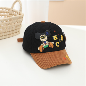 Sombrero de béisbol con dibujo de <span class=keywords><strong>Mickey</strong></span> para niño y niña, <span class=keywords><strong>gorra</strong></span> deportiva a la moda para bebé - Product Image 4