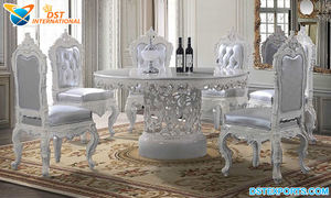 Meubles de salle à manger en teck de style moderne, dernier design en teck, ensemble de table à manger, style français moderne, meubles de salle à manger Ohio - Product Image 4