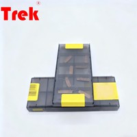 N123E2-0200-0004-GF 1125 Plaquette de rainurage et d'égrenage en carbure de 2,0 mm de largeur pour l'usinage de finition sur tour CNC de l'acier inoxydable et de l'acier