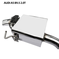 Silencieux d'échappement Valvetronic haute performance pour système d'échappement Catback en acier inoxydable Audi A5