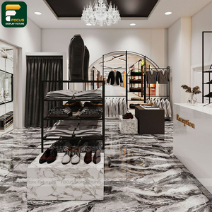 ชั้นวางเสื้อผ้าสำหรับจัดแสดงสินค้าในพื้นที่โปรโมชั่น  ขาตั้งเสื้อผ้าสำหรับร้านค้าปลีก  ดีไซน์อุปกรณ์จัดแสดงเสื้อผ้า - Product Image 5