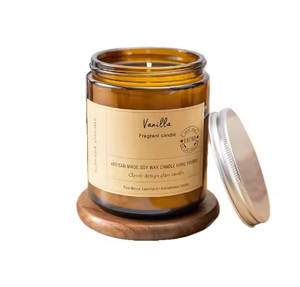 เทียนหอมถั่วเหลืองสร้างสรรค์แบบใหม่ขายส่ง สำหรับตกแต่งบ้าน เทียนหอมในขวดแก้วแบรนด์ส่วนตัวสุดหรู - Product Image 6