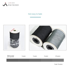 Tire de la cuerda Ventana Pantalla Puerta Sin rieles Diseño de red plegable Pantalla invisible deslizante con función plegable de órgano - Product Image 5