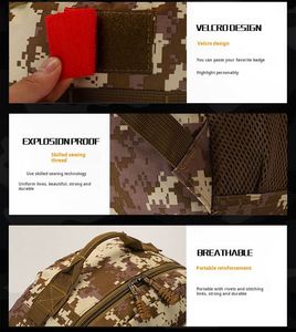 Sac à dos promotionnel en gros avec logo personnalisé, grande capacité, idéal pour les voyages, la randonnée, les sports et le camping - Product Image 3