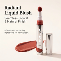 Fard à joues liquide, logo personnalisé, formule de marque privée, fard à joues velours rose bébé, sérum blush