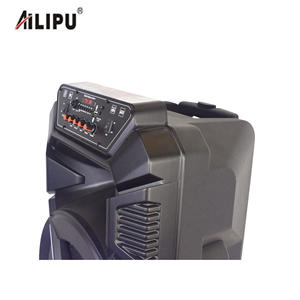 Système d'amplificateur de lecteur audio à chariot portable personnalisé de 15 pouces avec fonction de karaoké pour une utilisation à domicile <span class=keywords><strong>KJ</strong></span> - Product Image 5