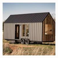 Conteneur portable, Motorhome, Villas mobiles, Bureau, Toilettes, Maisons préfabriquées, Remorque de glamping, Tiny house, Prêt à expédier, Style Mid-century