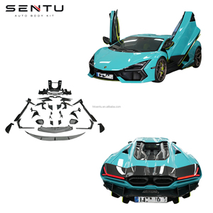 ชุดแต่ง Lamborghini Revuelto ดีไซน์ OEM คาร์บอนไฟเบอร์แท้ ชุดแต่งภายนอก ประกอบด้วยลิ้นหน้า ดิฟฟิวเซอร์หลัง สปอยเลอร์หลัง - Product Image 1