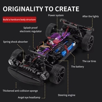 JJRC Q142 Coche de Derrape a Control Remoto con Simulación de Tracción en las Cuatro Ruedas, Multimodo, 2.4G, Alta Velocidad