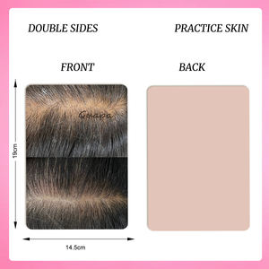 <span class=keywords><strong>La</strong></span> más nueva almohadilla de entrenamiento de micropigmentación calva femenina SMP Piel de práctica de cuero cabelludo para <span class=keywords><strong>tatuaje</strong></span> de línea de cabello y práctica de densidad de cabello - Product Image 4