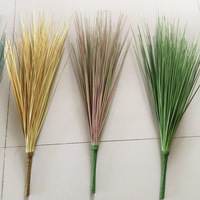 Tige d'herbe artificielle en roseau, couleur terre naturelle, pour salon d'appartement scandinave, mariage, toile de fond photo de Noël, durable