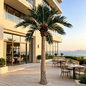 Palmera Artificial de Dátaro Grande Personalizada de Fábrica, Resistente al Agua y a los Rayos UV, para Decoración de Hoteles, Resorts y Villas, 9m 30 pies OEM - Product Image 3