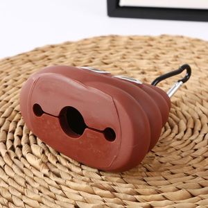 Distributeur de sacs à déjections pour animaux de compagnie, portable pour chiens et chats en extérieur, boîte de rangement pour sacs à excréments biodégradables - Product Image 3