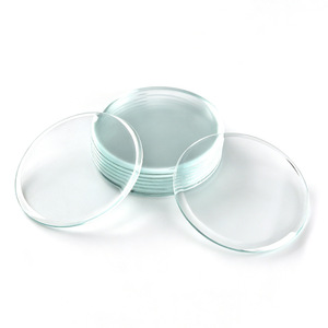 Écran d'affichage rond plat en verre trempé Wenjin, design minimaliste, personnalisation en profondeur prise en charge - Product Image 1