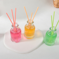 Diffuseur de parfum d'ambiance en bâtonnets parfumés pour la maison, flacon en verre de 40 ml, ensemble d'arômes pour décoration d'étagère de salle de bain, vente en gros