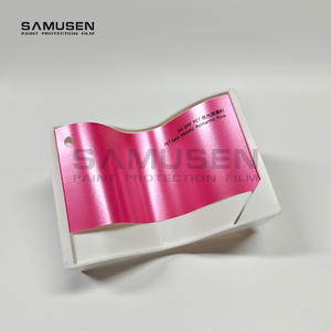 300 + オプションカラーカーラップフルボディカバー装飾フィルム変更カラー自動車PVC PETカーフィルム - Product Image 2