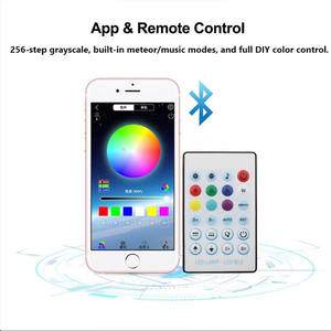 Premium Car Roof Star <span class=keywords><strong>Light</strong></span> APP Control remoto RGBW Glow <span class=keywords><strong>Fiber</strong></span> <span class=keywords><strong>Optic</strong></span> Starlight Headliner Kits para decoración de interiores de automóviles - Product Image 6