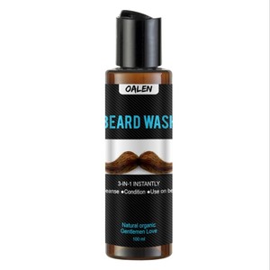 Barba lavado Etiqueta Privada natural 3-en-1 ingredientes hidratante nutritivo barba estilo hidratante <span class=keywords><strong>bigote</strong></span> lavado - Product Image 4