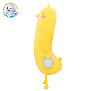 น่ารักตั้งครรภ์อะนิเมะร่างกายหมอนยัดไส้สัตว์ตุ๊กตาไก่สีเหลืองของเล่น - Product Image 3