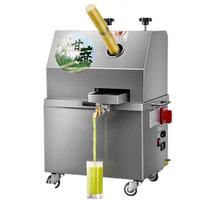 Suikerrietpers met motor - Hoge productiviteit, tafelmodel voor fruitverwerkingsbedrijven