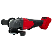 Meuleuse d'angle sans fil 18V 9500 tr/min, haute puissance, 3 vitesses, pour le travail du bois et le polissage, qualité industrielle, meuleuse électrique
