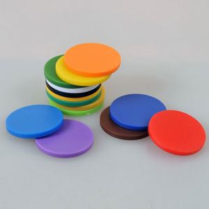 Jetons et puces de poker en plastique PS en gros - Couleurs et logos personnalisables pour jeux de société et jeux de casino - Product Image 1