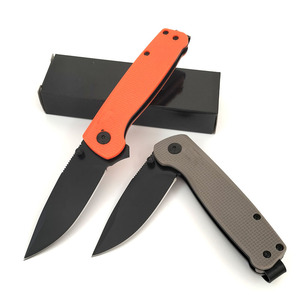 سكين تكتيكي قابل للطي محمول بشفرة فولاذية 8Cr13MOV ومقبض ABS للتخييم والصيد في الهواء الطلق، متوفر بتصميم حسب الطلب - Product Image 3