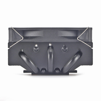 Radiateur CPU haute performance couleur noire LGA1700 1200 115x AM4 AM5 3 caloducs ventilateur 9cm refroidissement 53mm de hauteur pour châssis TDP 125W