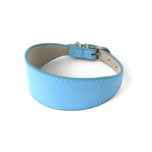 Collare per Cani Yommy 48cm in Pelle Blu - Product Image 3