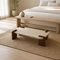 Table basse rectangulaire de style scandinave, nouvelle collection, pour appartement, salon, table à thé et à café