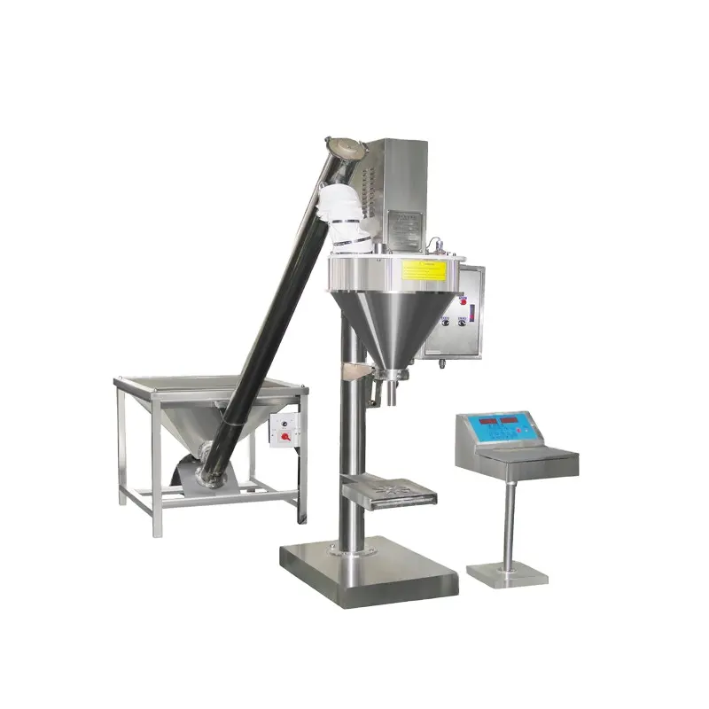 Preço de fábrica grande capacidade semi automática máquina de enchimento de pó seco