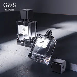 Frasco de recarga de perfume luxuoso vazio cristal preto 10ml 30ml 50ml 100ml Frasco de perfume exclusivo personalizado de vidro luxuoso recarregável