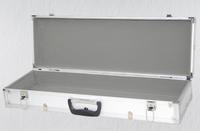 Valises de transport professionnelles OEM personnalisées en aluminium rigide avec doublure en ABS et MDF, mousse prédécoupée, logo personnalisé, taille personnalisée