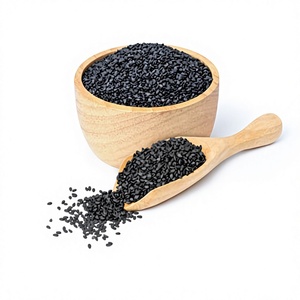 Graines de sésame noir brutes de qualité export |   Graines de sésame entières de qualité alimentaire naturelle, approvisionnement en vrac - Product Image 1