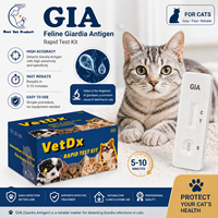 99% Genauigkeit Feline FIV FeLV Schnelltest-Kit Hochempfindliche Diagnostikkarte für Katzenleukämie-Virus und Immunmangel vom Hersteller
