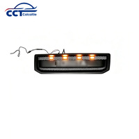 Pour Prado 03-09 FJ120 OLIVER Kit de calandre rétro LC120 Calandre modifiée avec éclairage