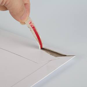 Enveloppes en carton kraft rigides, blanches, extensibles, auto-adhésives, recyclées, pour photos et documents, vente en gros sur mesure - Product Image 5