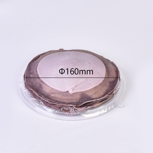 Contenitore per torte rotondo in plastica personalizzabile per uso alimentare 4/6/8/10 pollici trasparente per animali domestici monouso con coperchio a cupola alta - Product Image 3