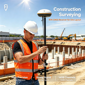 Récepteur GNSS FJD Dynamics FJD Trion V1t RTK (Rover et Station de Base) avec Code Permanent pour l'Arpentage Topographique Terrestre - Product Image 4