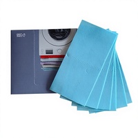 Feuilles de lessive biodégradables écologiques 7*14cm à haute teneur en mousse, 80% d'ingrédients actifs, marque OEM, fabriquées en Chine