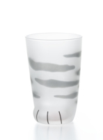 Coussinet de patte de chat mignon japonais fond de verre verrerie gobelet en verre sans couvercle fabricant