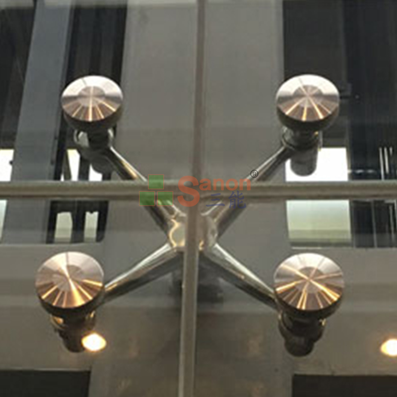 304 316 стеклянная занавеска-паук, настенные аксессуары из нержавеющей стали, 4 руки, стеклянная занавеска, соединитель паука