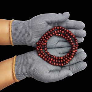 <b>Wax</b> <b>Polishes</b> For Collectible Beads Cleaning And Polishing Solid 13 Stitches Walnut Hand Gloves - Product Image 2