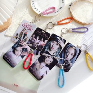 Porta Tarjetas <span class=keywords><strong>de</strong></span> Identificación <span class=keywords><strong>de</strong></span> Plástico ABS con Diseño Personalizado por Sublimación, Funda Protectora para Tarjetas Kpop, Llavero con Colgante <span class=keywords><strong>de</strong></span> Tarjeta <span class=keywords><strong>Venom</strong></span> Rosa - Product Image 1