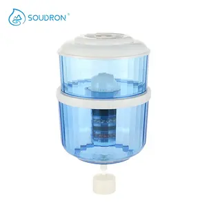 Hot selling abs plastic 12L cheap price mineral water pot household alkaline mineral water purifier