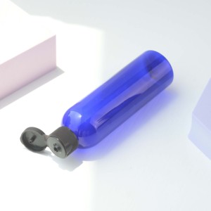 Bouteille PET bleue pour emballage de soins de la peau, corps personnalisable de 50ml 100ml 150ml - Product Image 3
