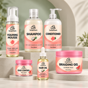 Fabricante Mayorista de Productos para el Cuidado del Cabello Negro, Champú Personalizado, Acondicionador, Gel Fijador para Peinados, OEM ODM - Product Image 6