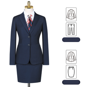 OEM Slim Fit <span class=keywords><strong>Blazer</strong></span> für Damen Büroanzüge Modische Kleidung Hosen Maßgeschneidert Angepasst - Product Image 1
